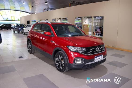 VOLKSWAGEN T-CROSS 1.4 250 TSI TOTAL FLEX HIGHLINE AUTOMÁTICO VOLKSWAGEN T-CROSS 1.4 250 TSI TOTAL FLEX HIGHLINE AUTOMÁTICO